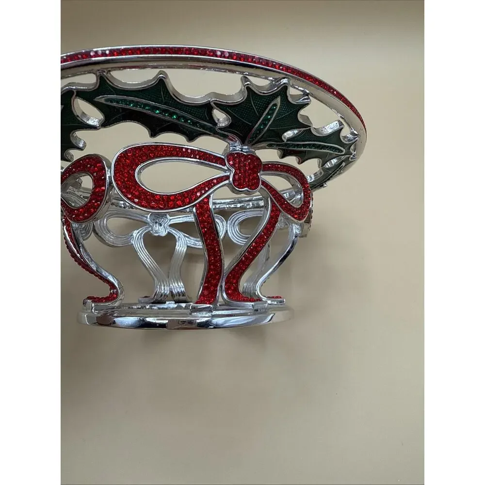 Swarovski Crystal Bowl Stand HolidayDecorative Christmas No Bowl 1299925